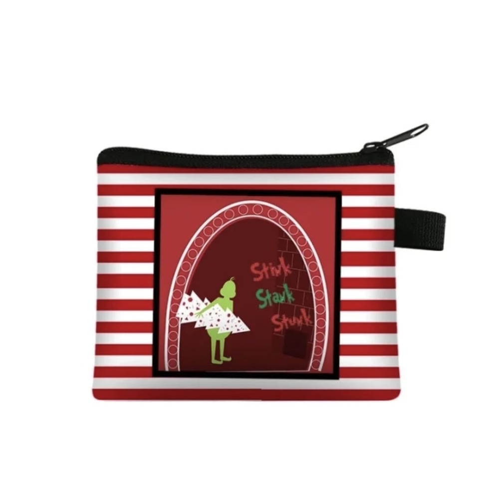 4 Grinch Coin Purses/Pouches